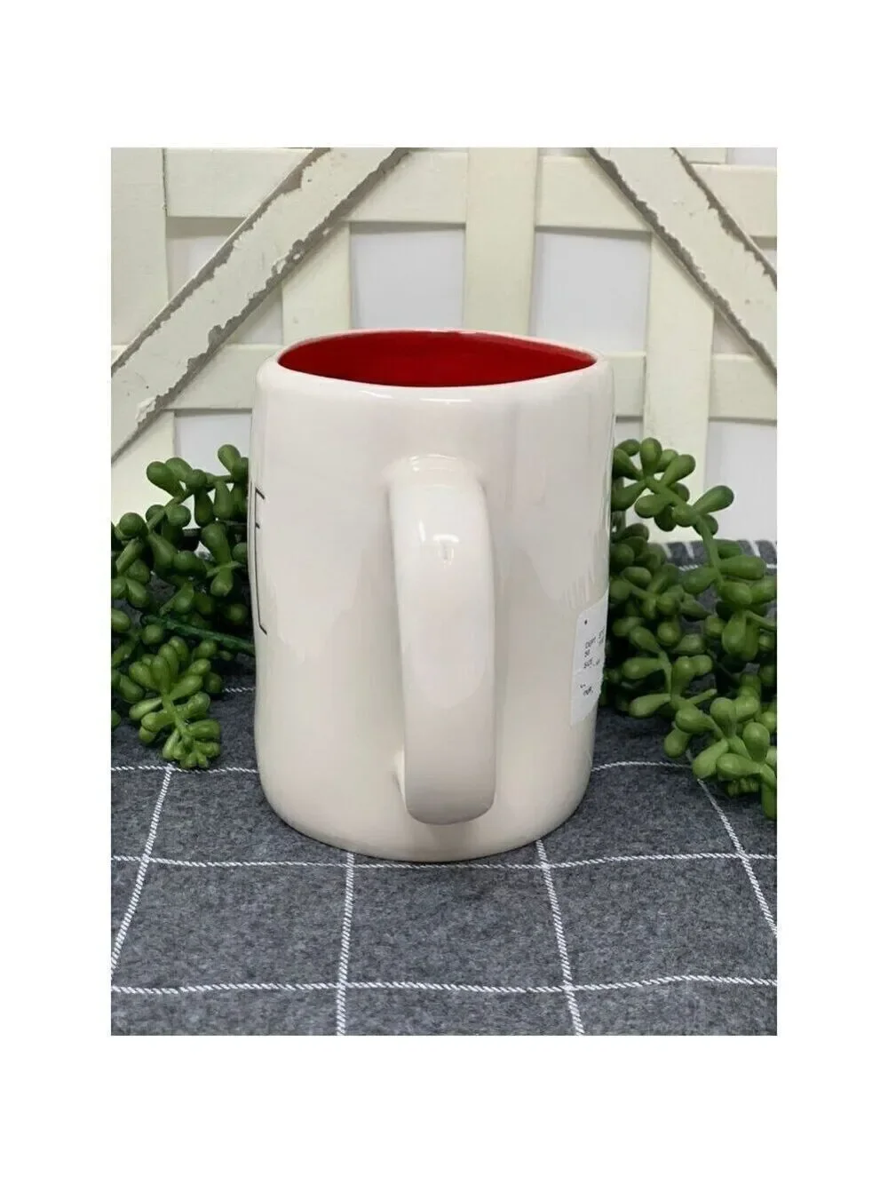 Rae Dunn LOVE Mug Cup Large Kitchen Ceramic New Valentine Gift Red White Gift